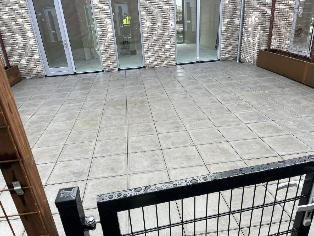 Dakterras De Nieuwe Haven - terras bij entree